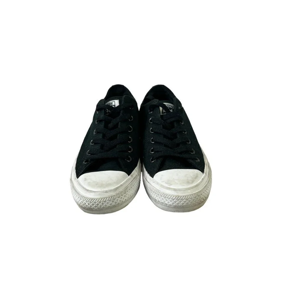Chuck Taylors with Lunarlon Converse Black & White Low Top Sneakers